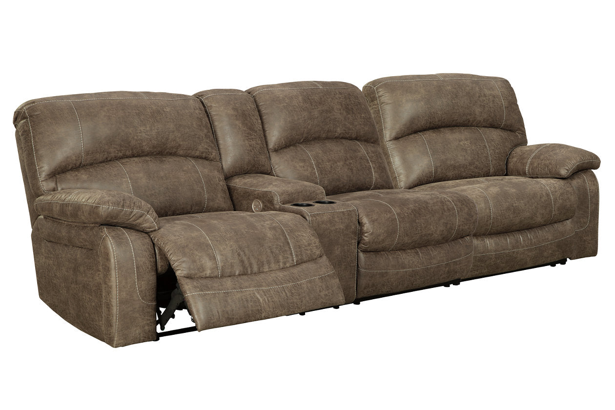 Segburg Driftwood 2-Piece Power Reclining Sofa - SET | 3430359 | 3430362 - Bien Home Furniture &amp; Electronics