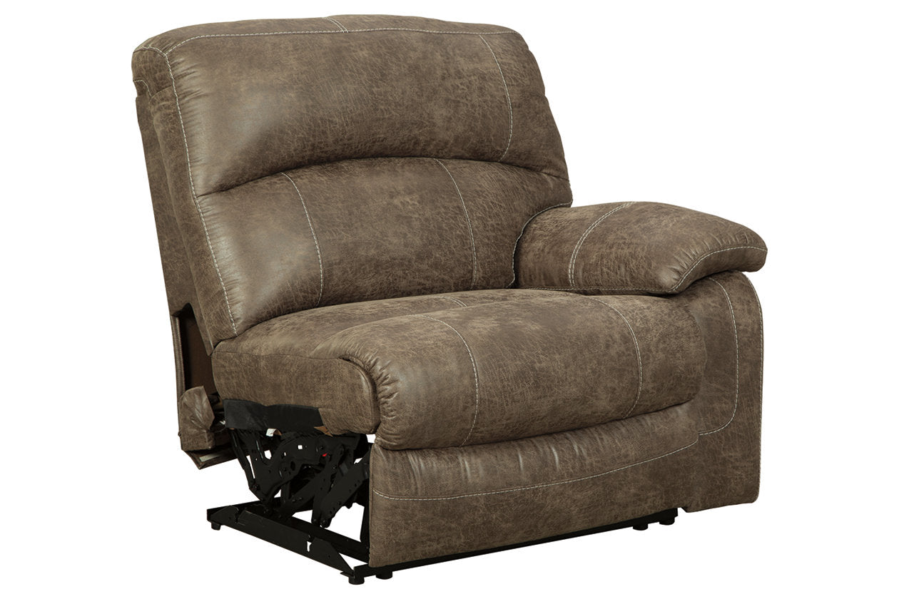 Segburg Driftwood Right-Arm Facing Power Recliner - 3430362 - Bien Home Furniture &amp; Electronics