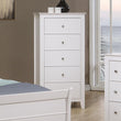 Selena Buttermilk 5-Drawer Chest - 400235 - Bien Home Furniture & Electronics