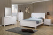 Selena Buttermilk Sleigh Platform Youth Bedroom Set - SET | 400231T | 400232 | 400235 - Bien Home Furniture & Electronics