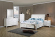 Selena Buttermilk Sleigh Storage Platform Youth Bedroom Set - SET | 400239T | 400232 | 400235 - Bien Home Furniture & Electronics