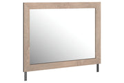 Senniberg Light Brown/White Bedroom Mirror (Mirror Only) - B1191-36 - Bien Home Furniture & Electronics