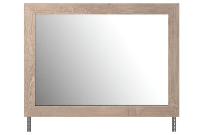 Senniberg Light Brown/White Bedroom Mirror (Mirror Only) - B1191-36 - Bien Home Furniture &amp; Electronics