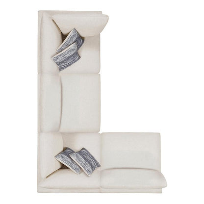 Serene 4-Piece Upholstered Modular Sectional Beige - 551321-SETA - Bien Home Furniture &amp; Electronics