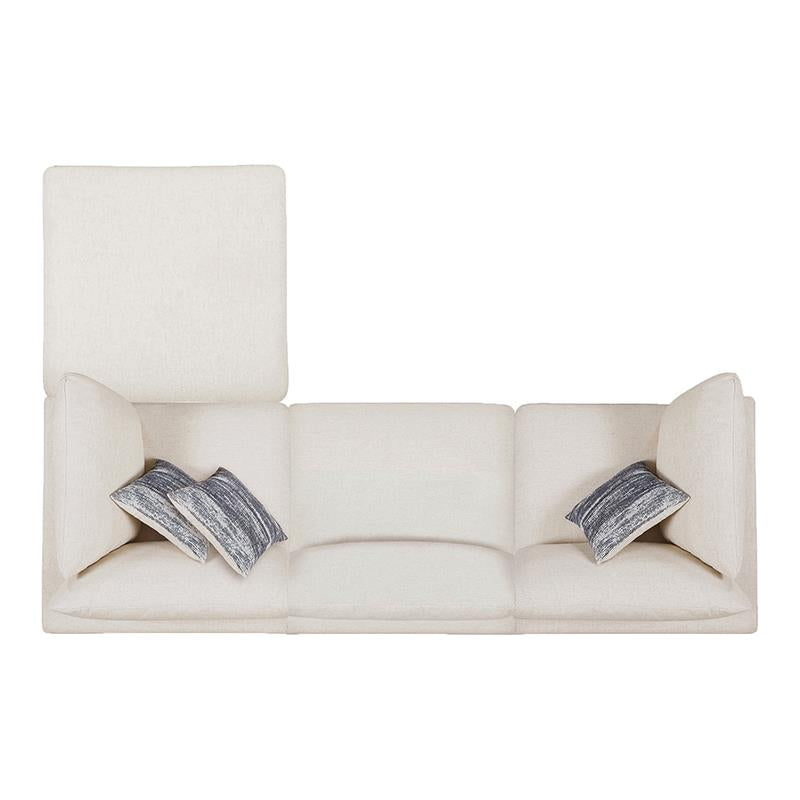 Serene 4-Piece Upholstered Modular Sectional Beige - 551321-SETB - Bien Home Furniture &amp; Electronics