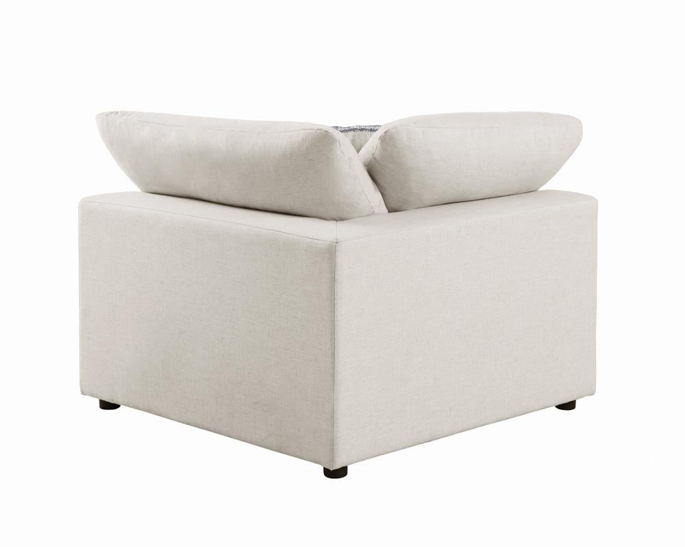 Serene Upholstered Corner Beige - 551322 - Bien Home Furniture &amp; Electronics