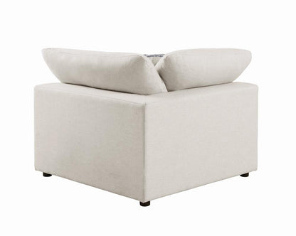 Serene Upholstered Corner Beige - 551322 - Bien Home Furniture &amp; Electronics