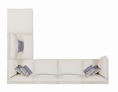 Serene Upholstered Corner Beige - 551322 - Bien Home Furniture &amp; Electronics