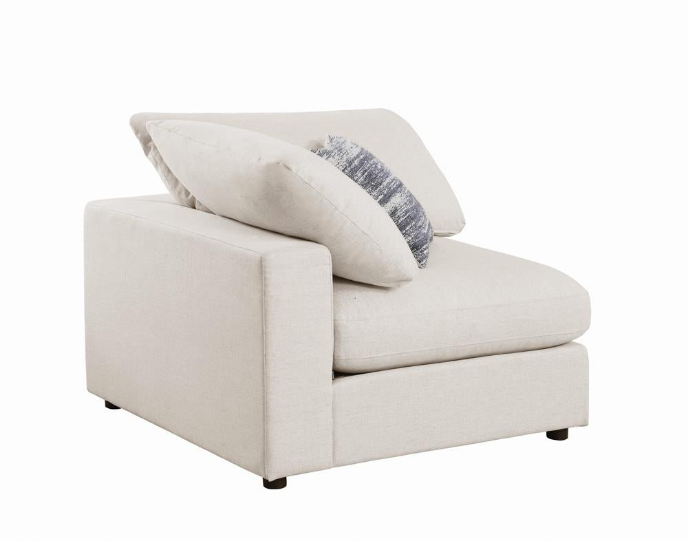 Serene Upholstered Corner Beige - 551322 - Bien Home Furniture &amp; Electronics