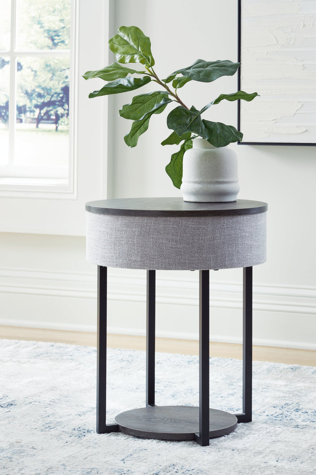 Sethlen Gray/Black Accent Table - A4000641 - Bien Home Furniture &amp; Electronics