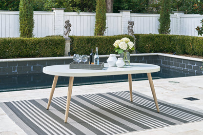 Seton Creek White Outdoor Dining Table - P798-625 - Bien Home Furniture &amp; Electronics