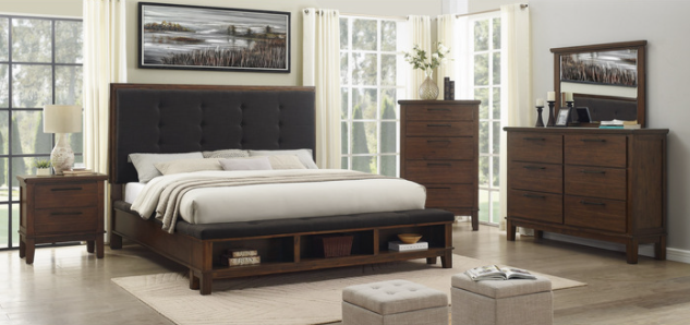 SH2213BRN-1* (3)QUEEN BED - SH2213BRN-1* - Bien Home Furniture &amp; Electronics