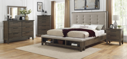 SH2213GRY-1* (3)QUEEN BED - SH2213GRY-1* - Bien Home Furniture &amp; Electronics
