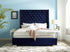 SH228KBLU-1* (2)UPHL VELVET EK BED, BLUE - SH228KBLU-1* - Bien Home Furniture & Electronics