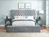 SH250GRYK-1EK* (3)EASTERN KING UPHL BED - SH250GRYK-1EK* - Bien Home Furniture & Electronics