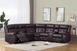 SH3212BRW* (3)SECTIONAL, BROWN FINISH - SH3212BRW* - Bien Home Furniture & Electronics
