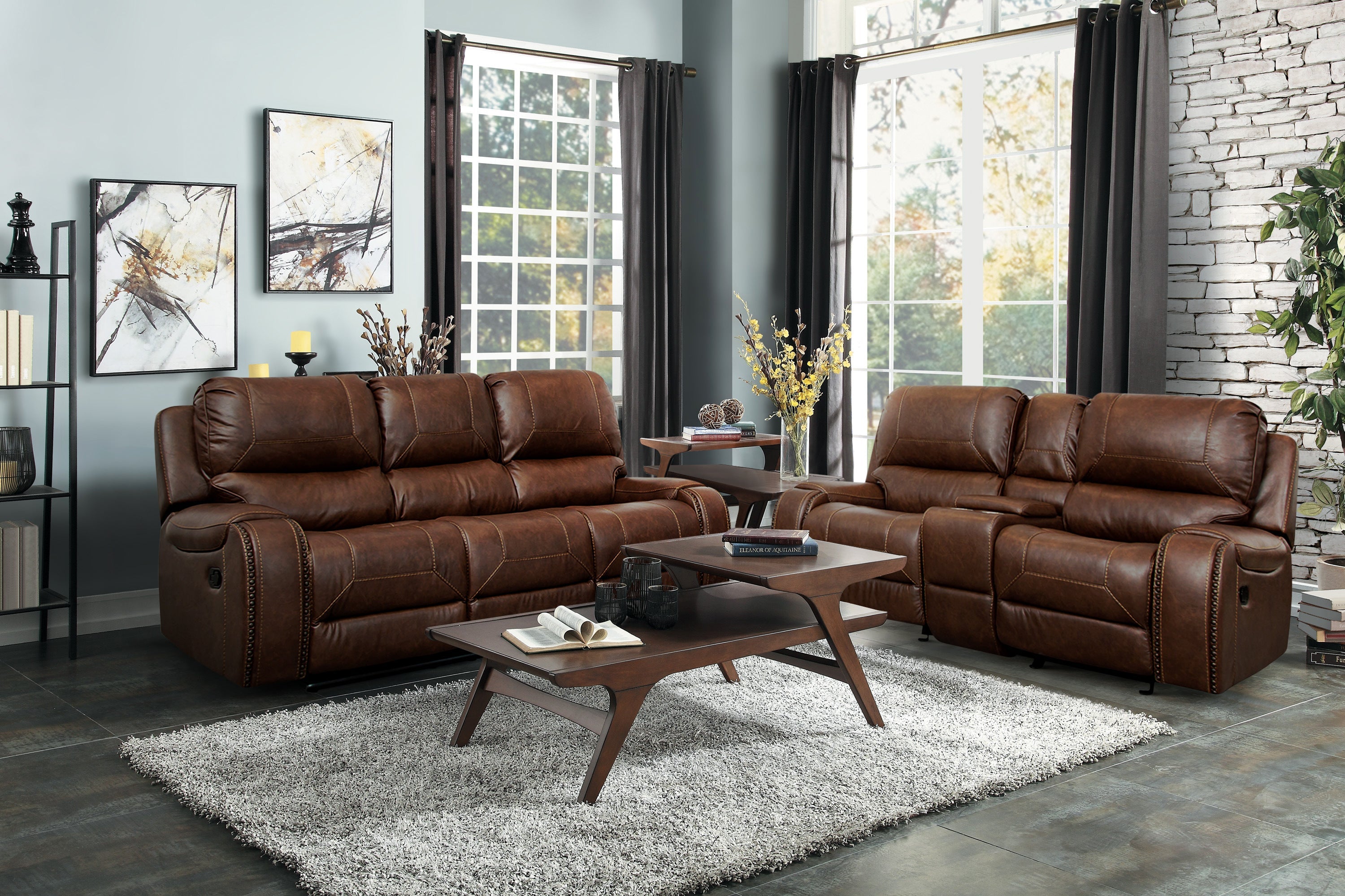SH3215*2 2pc Set: Sofa, Love - SH3215*2 - Bien Home Furniture &amp; Electronics
