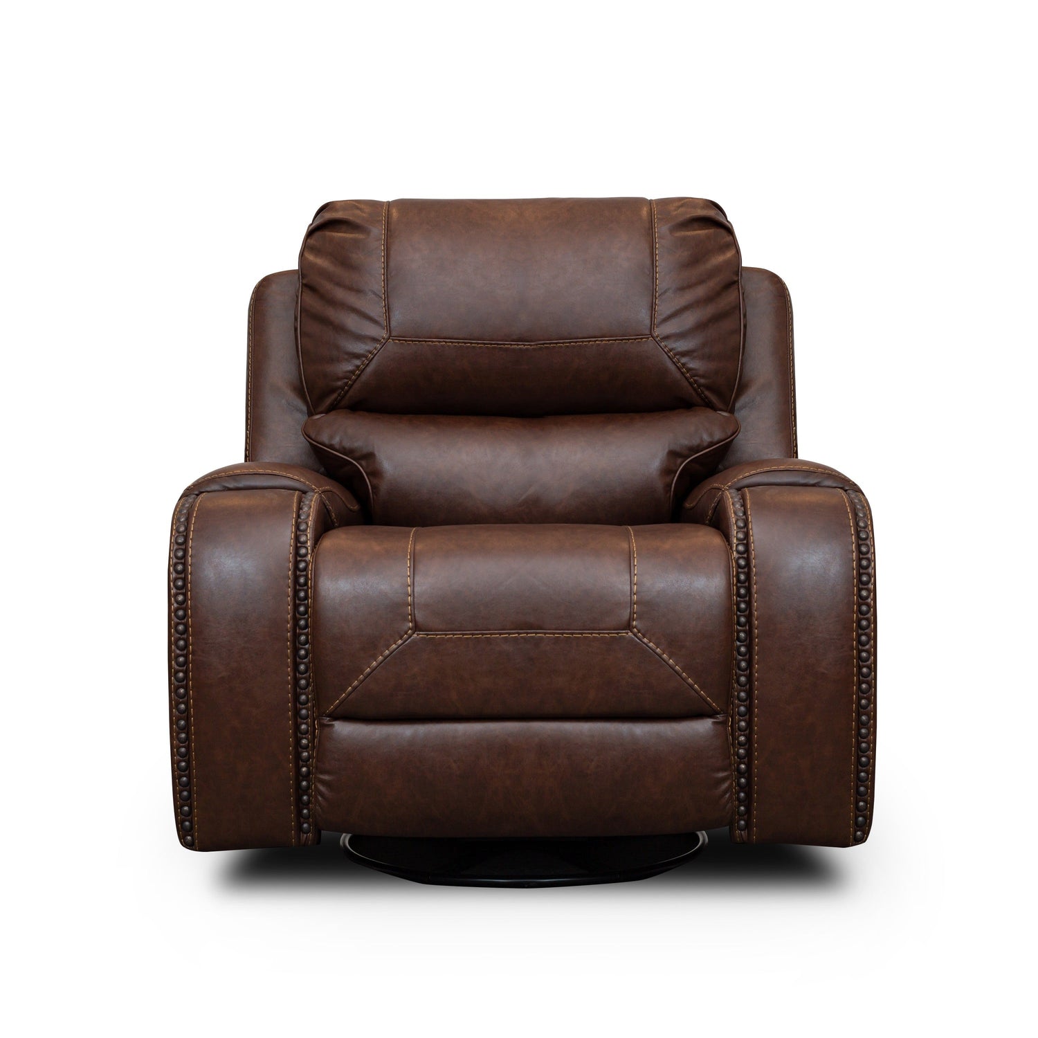 SH3215BRW-1 SWIVEL GLIDER RECLINING  CHAIR - SH3215BRW-1 - Bien Home Furniture &amp; Electronics