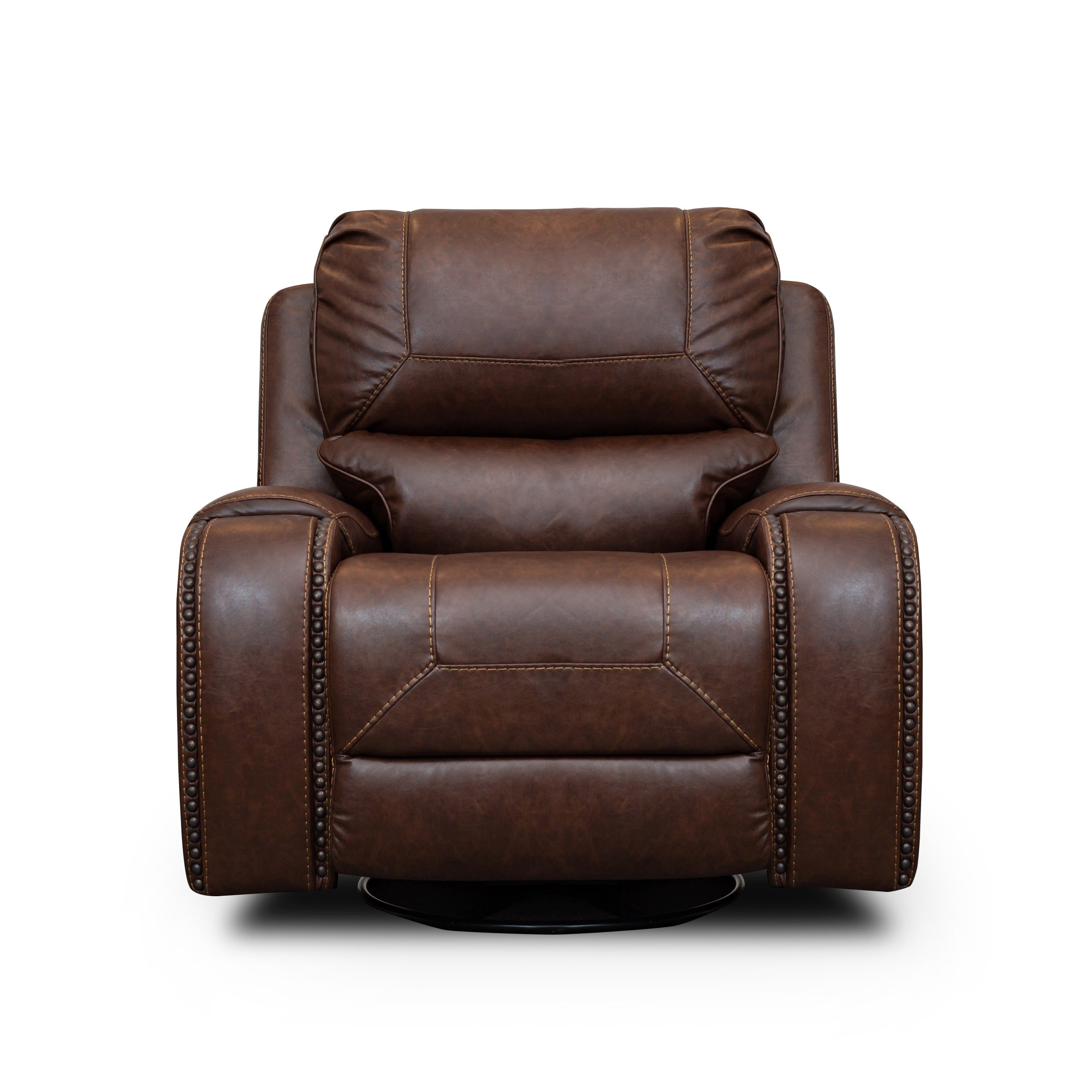 SH3215BRW-1 SWIVEL GLIDER RECLINING  CHAIR - SH3215BRW-1 - Bien Home Furniture &amp; Electronics