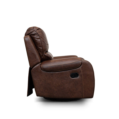 SH3215BRW-1 SWIVEL GLIDER RECLINING  CHAIR - SH3215BRW-1 - Bien Home Furniture &amp; Electronics