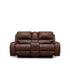 SH3215BRW-2 DOUBLE GLIDER RECLINING Loveseat W/CENTER CONSOLE - SH3215BRW-2 - Bien Home Furniture & Electronics