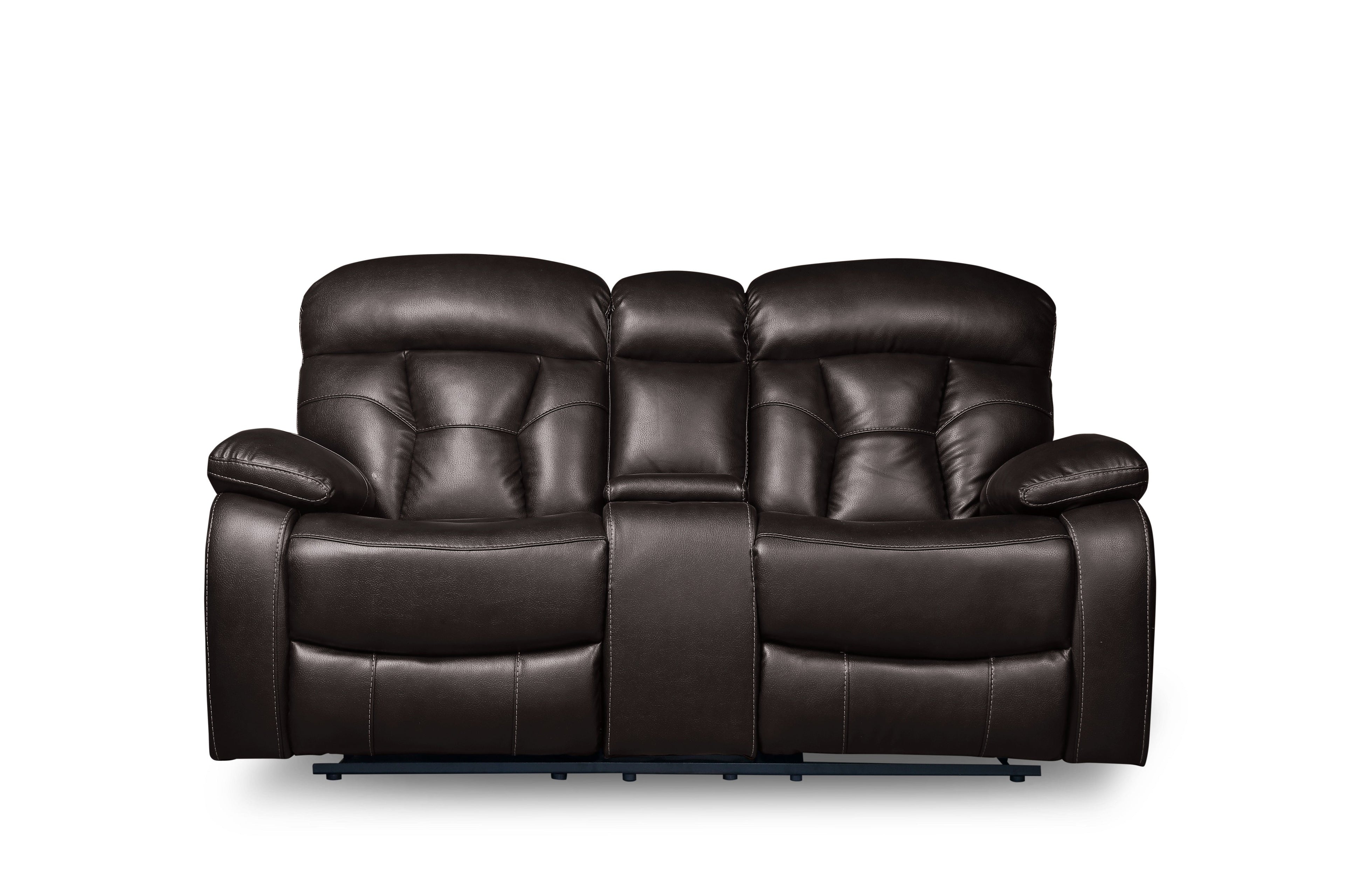 SH3216-2 DOUBLE RECLINING Loveseat WITH CENTER CONSOLE - SH3216-2 - Bien Home Furniture &amp; Electronics