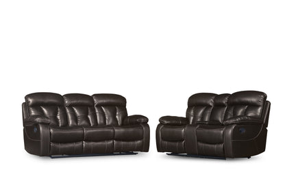 SH3216-2 DOUBLE RECLINING Loveseat WITH CENTER CONSOLE - SH3216-2 - Bien Home Furniture &amp; Electronics