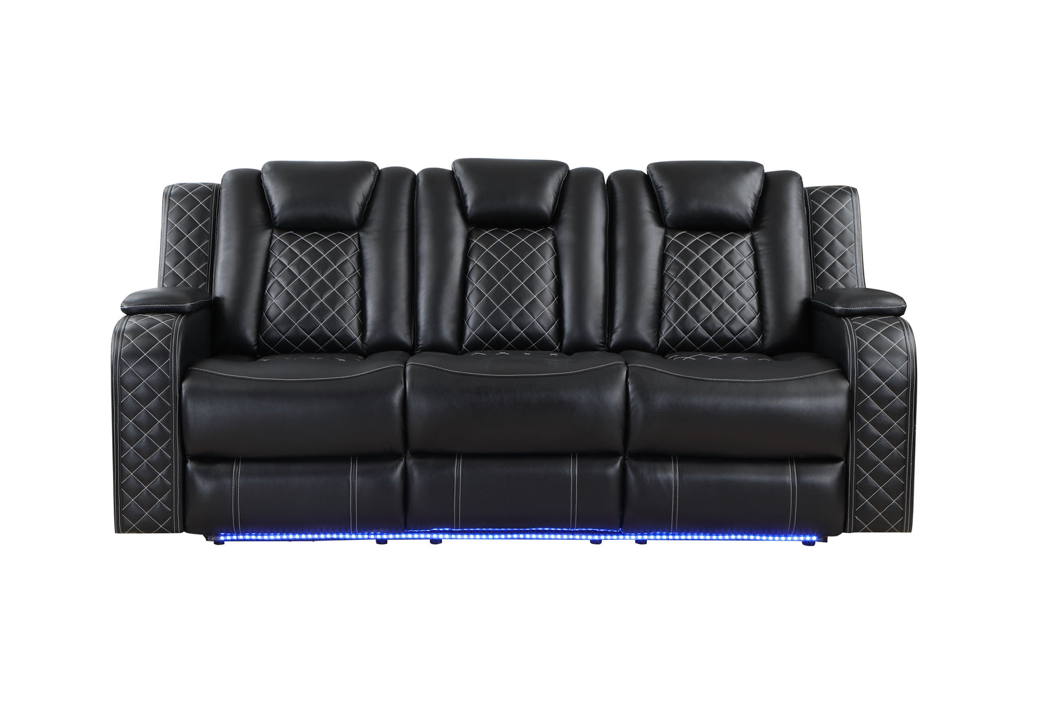 SH8895BLK*2 2 PC SET: SOFA, LOVE - SH8895BLK*2 - Bien Home Furniture &amp; Electronics