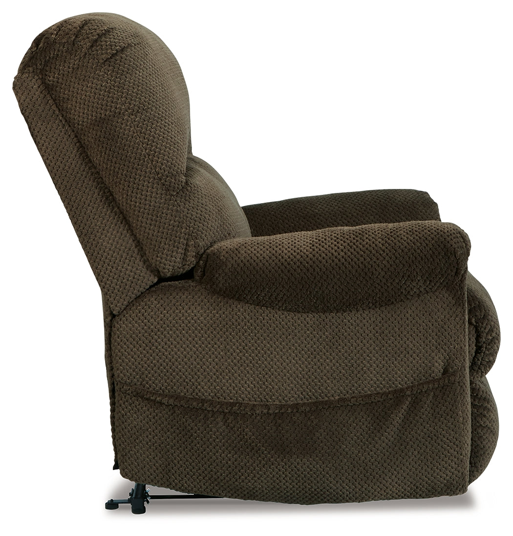 Shadowboxer Chocolate Power Lift Recliner - 4710212 - Bien Home Furniture &amp; Electronics