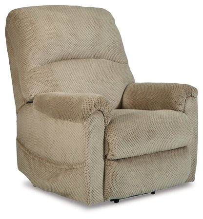 Shadowboxer Toast Power Lift Recliner - 4710312 - Bien Home Furniture &amp; Electronics