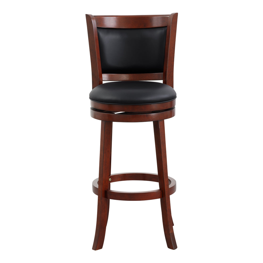 Shapel Dark Cherry Swivel Pub Height Chair - 1131-29S - Bien Home Furniture &amp; Electronics