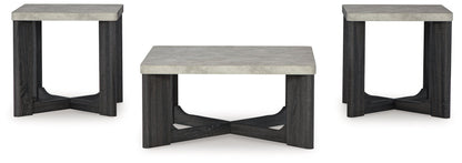 Sharstorm Two-tone Gray Table (Set of 3) - T251-13 - Bien Home Furniture &amp; Electronics