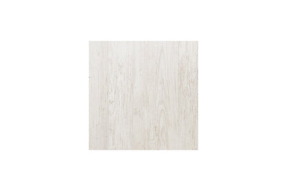 Shawburn White/Dark Charcoal Gray Queen Crossbuck Panel Platform Bed - SET | EB4121-113 | EB4121-157 - Bien Home Furniture &amp; Electronics