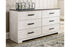 Shawburn Whitewash/Charcoal Gray Dresser - EB4121-131 - Bien Home Furniture & Electronics
