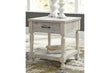 Shawnalore Whitewash End Table - T782-3 - Bien Home Furniture & Electronics