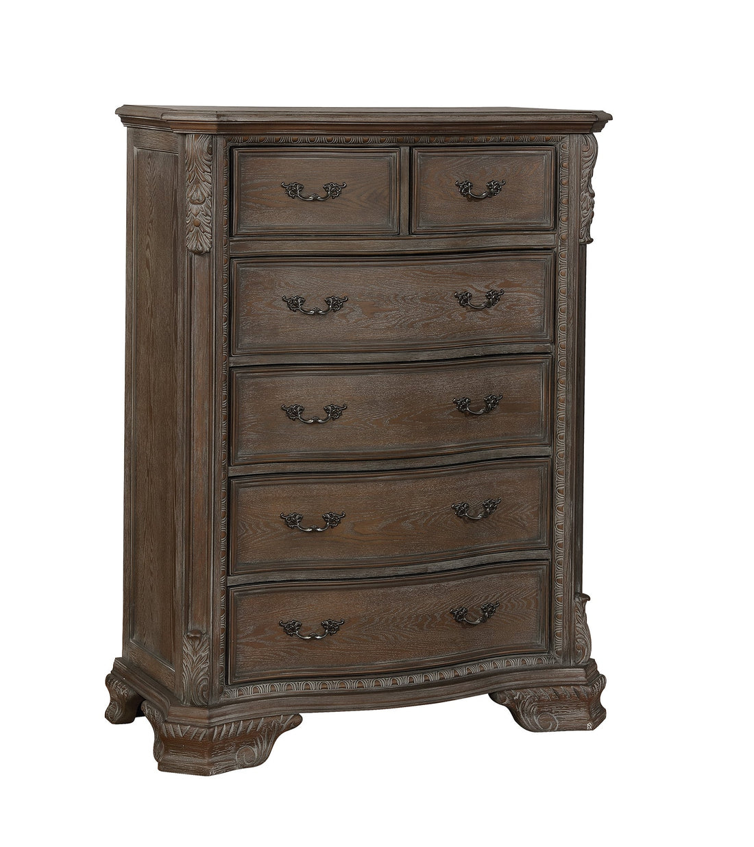 Sheffield Antique Gray Chest - B1120-4 - Bien Home Furniture &amp; Electronics