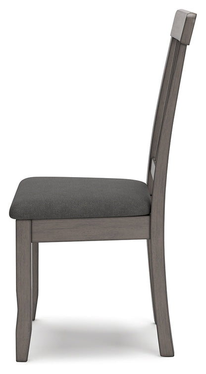 Shullden Gray Dining Chair, Set of 2 - D194-01 - Bien Home Furniture &amp; Electronics