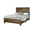 Sidney Queen Panel Bed Rustic Pine - 223141Q - Bien Home Furniture & Electronics