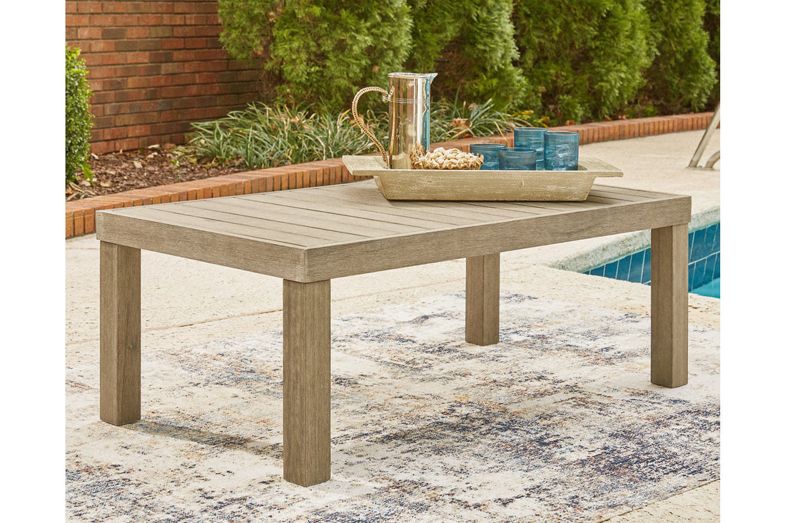 Silo Point Brown Outdoor Coffee Table - P804-701 - Bien Home Furniture &amp; Electronics