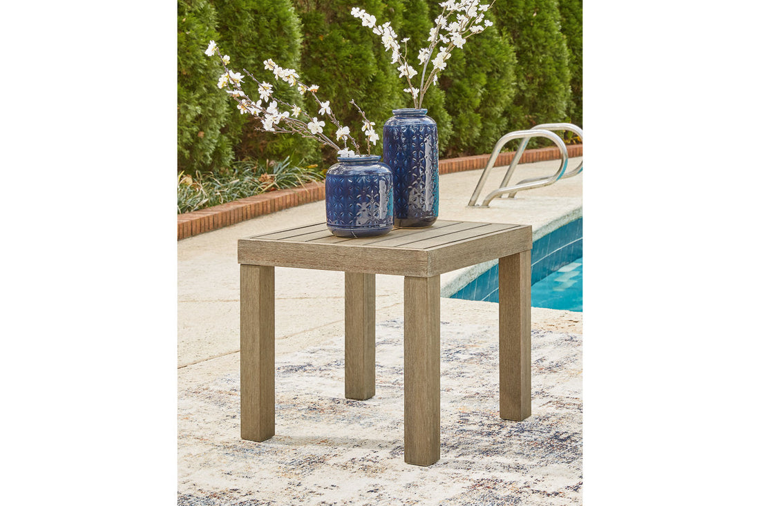 Silo Point Brown Outdoor End Table - P804-702 - Bien Home Furniture &amp; Electronics