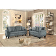 Sinclair Gray Living Room Set - SET | 8202GRY-3 | 8202GRY-2 - Bien Home Furniture & Electronics