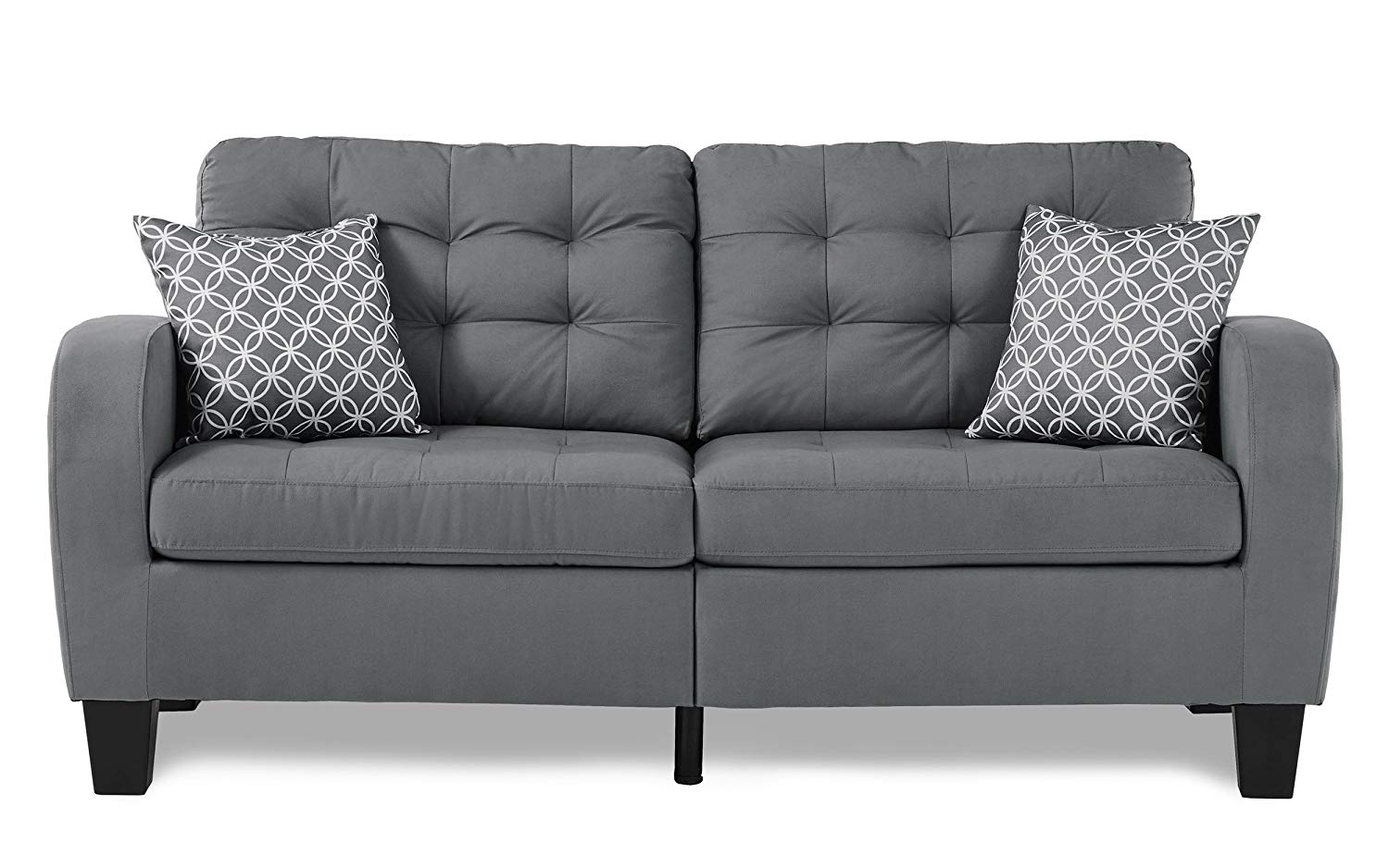 Sinclair Gray Sofa - 8202GRY-3 - Bien Home Furniture &amp; Electronics