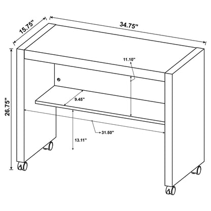 Skeena 3-Piece Desk Set - 800901-S3 - Bien Home Furniture &amp; Electronics