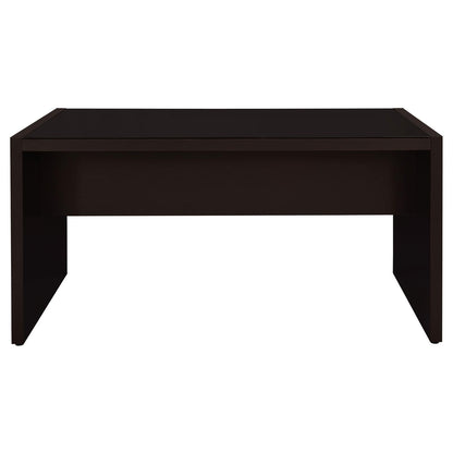 Skeena Cappuccino Computer Desk with Keyboard Drawer - 800901 - Bien Home Furniture &amp; Electronics