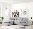 SKY Gray Linen Modular Sectional - SKY GRAY LINEN - Bien Home Furniture & Electronics