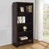 Skylar Cappuccino 5-Shelf Bookcase with Storage Drawer - 800905 - Bien Home Furniture & Electronics