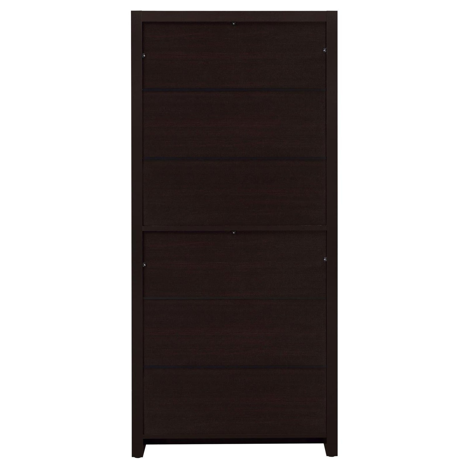 Skylar Cappuccino 5-Shelf Bookcase with Storage Drawer - 800905 - Bien Home Furniture &amp; Electronics