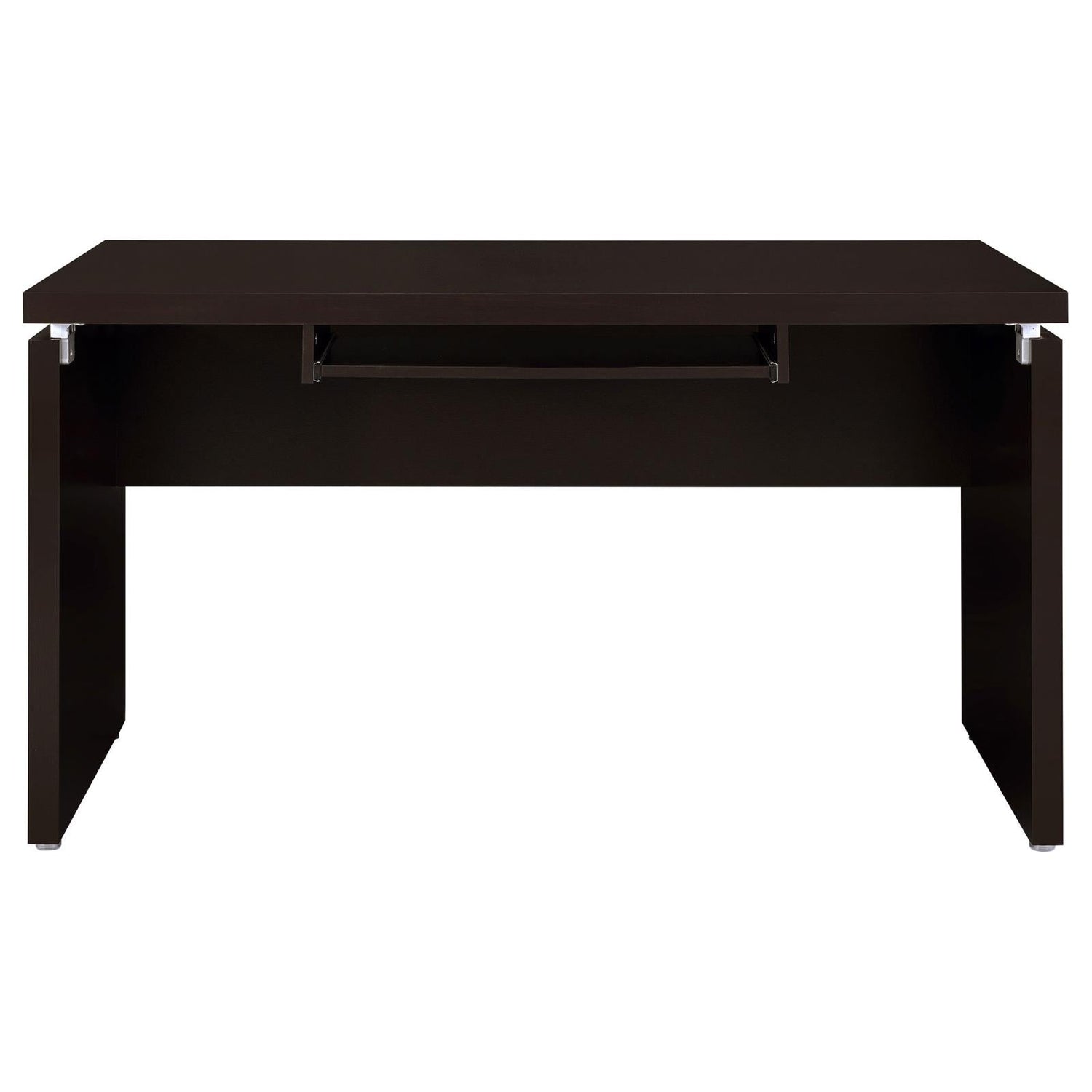 Skylar Cappuccino Computer Desk with Keyboard Drawer - 800891 - Bien Home Furniture &amp; Electronics