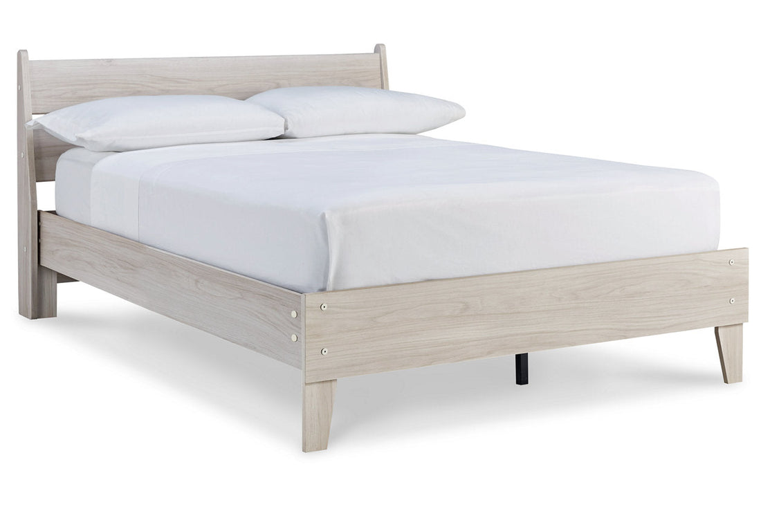 Socalle Natural Full Panel Platform Bed - SET | EB1864-112 | EB1864-156 - Bien Home Furniture &amp; Electronics