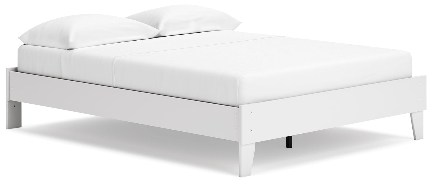 Socalle Two-tone Queen Platform Bed - EB1867-113 - Bien Home Furniture &amp; Electronics